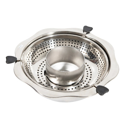 Thick Double Ear Soup Cooker Stainless Steel 1.5mm