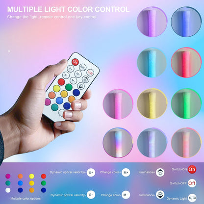 Paper lamp, RGB color-changing LED smart lamp, remote control, floor lamp, suitable for living room, bedroom