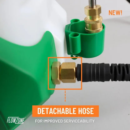 3 Battery Powered Backpack Sprayer-Variable Pressure-5 Position Electric Sprayer 4 Gallon