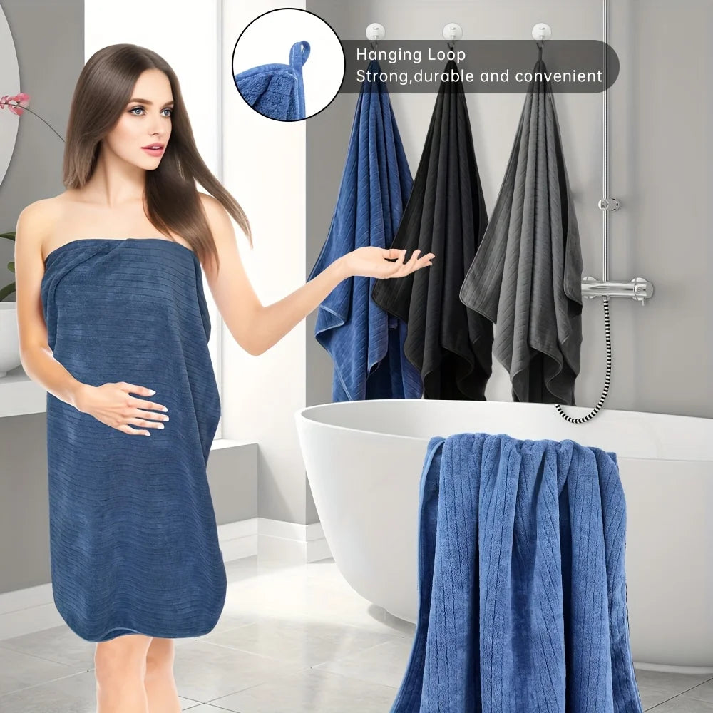 4pcs Hotel Cotton towels Bamboo Fiber Towels Sets, Home Bath Towels, Luxury Bathroom Towels