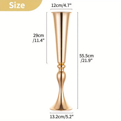 Tall Metal Vase 21.9" Great for All Every Party