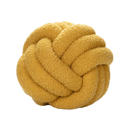 Soft Knot Ball Plush Pillows Round Throw Pillow,  Kids Home Decoration