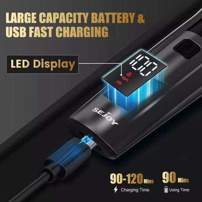 Pet Hair Clippers For Dog-Cat, Trimmer Shaver Hair Cutting Machine, Puppy Grooming, Low Noice